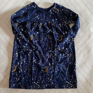 egg by susan lazar Girls Moon & Stars L/S Dress